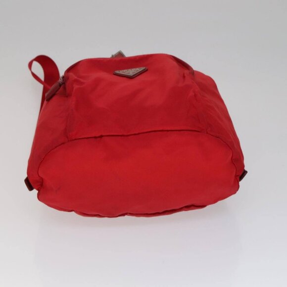PRADA Backpack Nylon Red Auth ar13087 - Picture 6 of 16